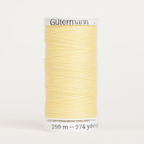 Gutermann Sew All Thread 250m - 805 Pastel Yellow
