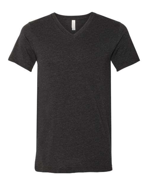 Heather CVC V-Neck Tee