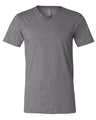 BELLA + CANVAS 3005CVC Unisex Heather CVC V-Neck Tee