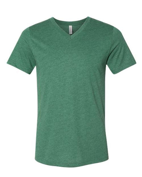 BELLA + CANVAS 3005CVC Unisex Heather CVC V-Neck Tee