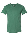 BELLA + CANVAS 3005CVC Unisex Heather CVC V-Neck Tee