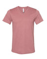 BELLA + CANVAS 3005CVC Unisex Heather CVC V-Neck Tee