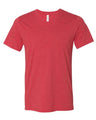 BELLA + CANVAS 3005CVC Unisex Heather CVC V-Neck Tee