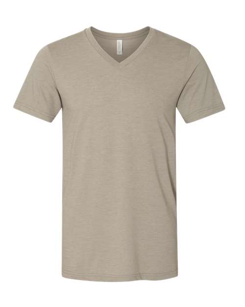 BELLA + CANVAS 3005CVC Unisex Heather CVC V-Neck Tee