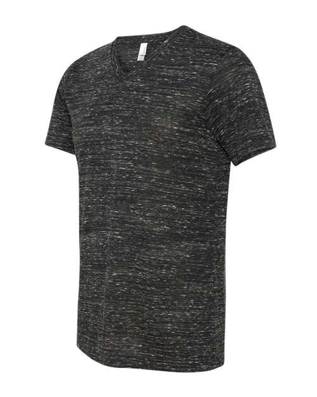 BELLA + CANVAS Unisex Textured Jersey V-Neck Tee