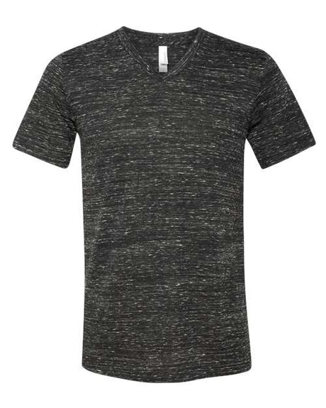 BELLA + CANVAS Unisex Textured Jersey V-Neck Tee