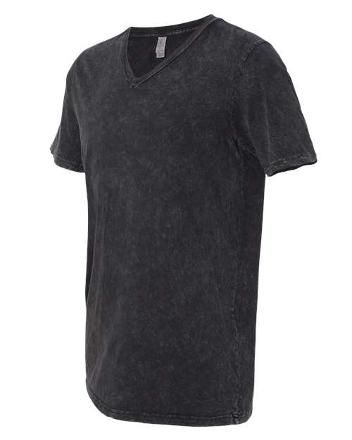 BELLA + CANVAS Unisex Textured Jersey V-Neck Tee
