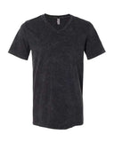 BELLA + CANVAS Unisex Textured Jersey V-Neck Tee