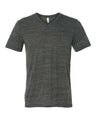BELLA + CANVAS Unisex Textured Jersey V-Neck Tee