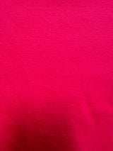 1 Yard Coral Red Cotton Spandex Rib Knit Fabric For Blouses Dresses And Activewear 43 Inches Width