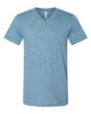 Unisex Textured Jersey V-Neck Tee