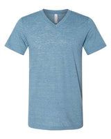 BELLA + CANVAS Unisex Textured Jersey V-Neck Tee