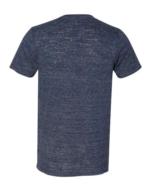 BELLA + CANVAS Unisex Textured Jersey V-Neck Tee