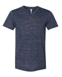 BELLA + CANVAS Unisex Textured Jersey V-Neck Tee
