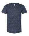BELLA + CANVAS Unisex Textured Jersey V-Neck Tee