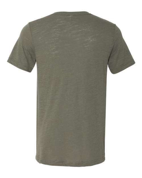 BELLA + CANVAS Unisex Textured Jersey V-Neck Tee