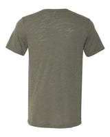 BELLA + CANVAS Unisex Textured Jersey V-Neck Tee