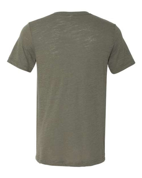 BELLA + CANVAS Unisex Textured Jersey V-Neck Tee