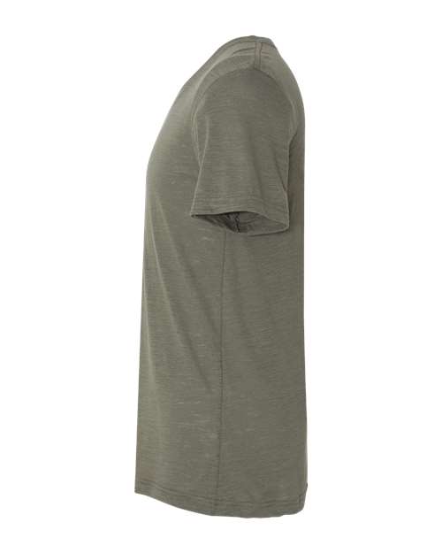 BELLA + CANVAS Unisex Textured Jersey V-Neck Tee