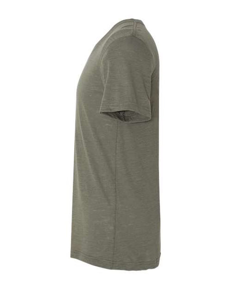 BELLA + CANVAS Unisex Textured Jersey V-Neck Tee