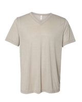 BELLA + CANVAS Unisex Textured Jersey V-Neck Tee