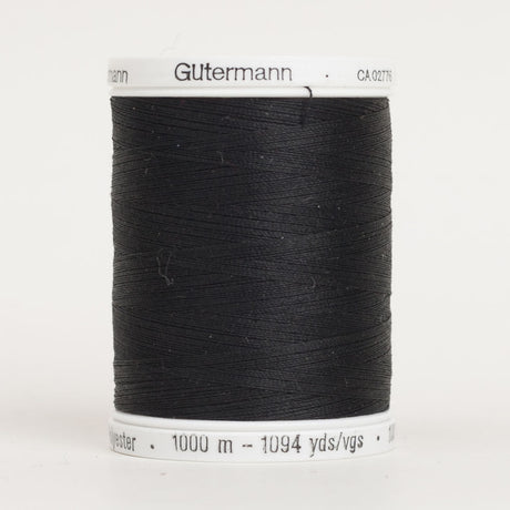 Gutermann Sew All Thread 1000m - 10 Black