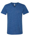 BELLA + CANVAS Unisex Textured Jersey V-Neck Tee