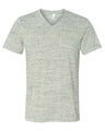 BELLA + CANVAS Unisex Textured Jersey V-Neck Tee