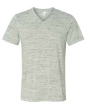 BELLA + CANVAS Unisex Textured Jersey V-Neck Tee