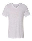 BELLA + CANVAS Unisex Textured Jersey V-Neck Tee