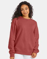 ComfortWash by Hanes® Garment-Dyed Crewneck Long Sleeve Sweatshirt
