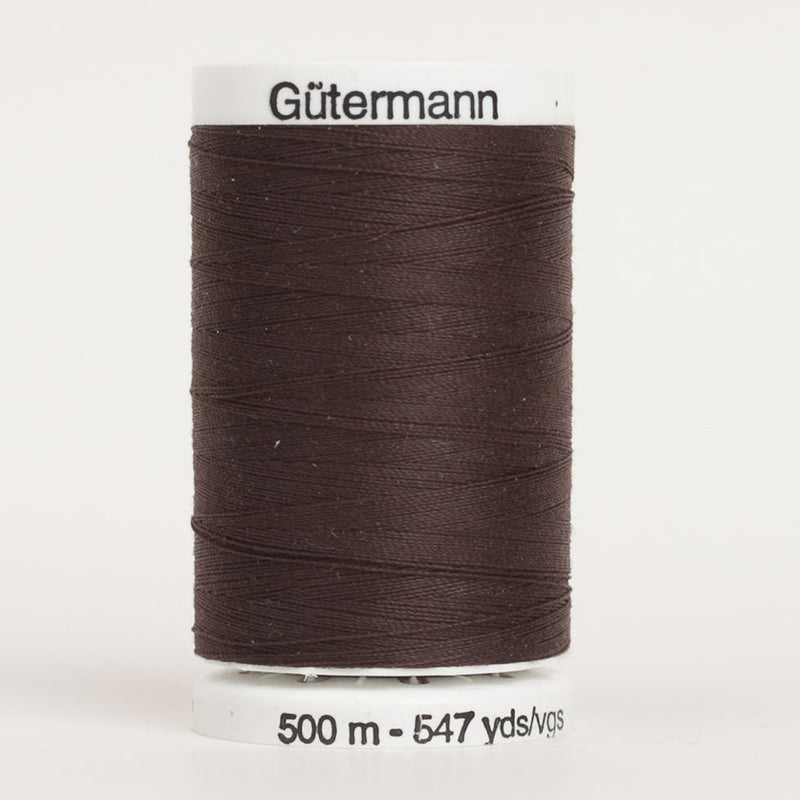 Gutermann Sew All Thread 500m - 594 Walnut