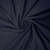 1 Yard Navy Blue Rayon Spandex Jersey Knit Fabric for Tees, Pajamas & More Soft Matte Finish 58" Width