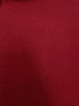 1 Yard Dark Magenta Rayon Spandex Jersey Knit Fabric Soft Matte Stretch for Tees 58 Inches Width