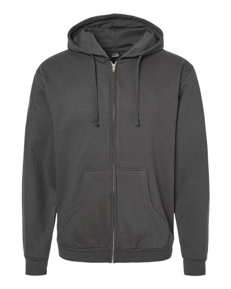 Tultex Unisex Full-Zip Hooded Sweatshirt