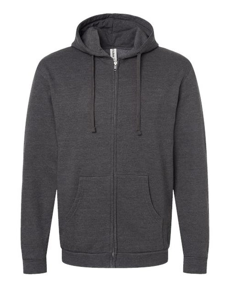Tultex Unisex Full-Zip Hooded Sweatshirt
