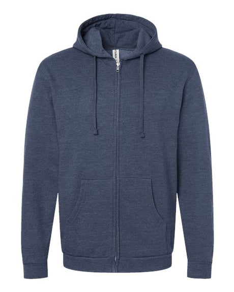 Tultex Unisex Full-Zip Hooded Sweatshirt