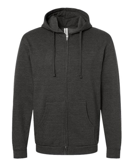 Tultex Unisex Full-Zip Hooded Sweatshirt