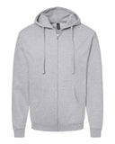 Tultex Unisex Full-Zip Hooded Sweatshirt