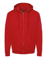Tultex Unisex Full-Zip Hooded Sweatshirt