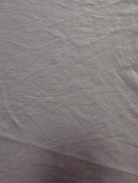 1 Yard Pearl Gray French Terry Knit Fabric For Activewear And Blouses 70 Inches Width