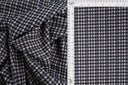 1 Yard 58/60" Double Knit Jacquard Plaid Fabric 90.5% Polyester 8.5% Rayon 1% Spandex 230 GSM