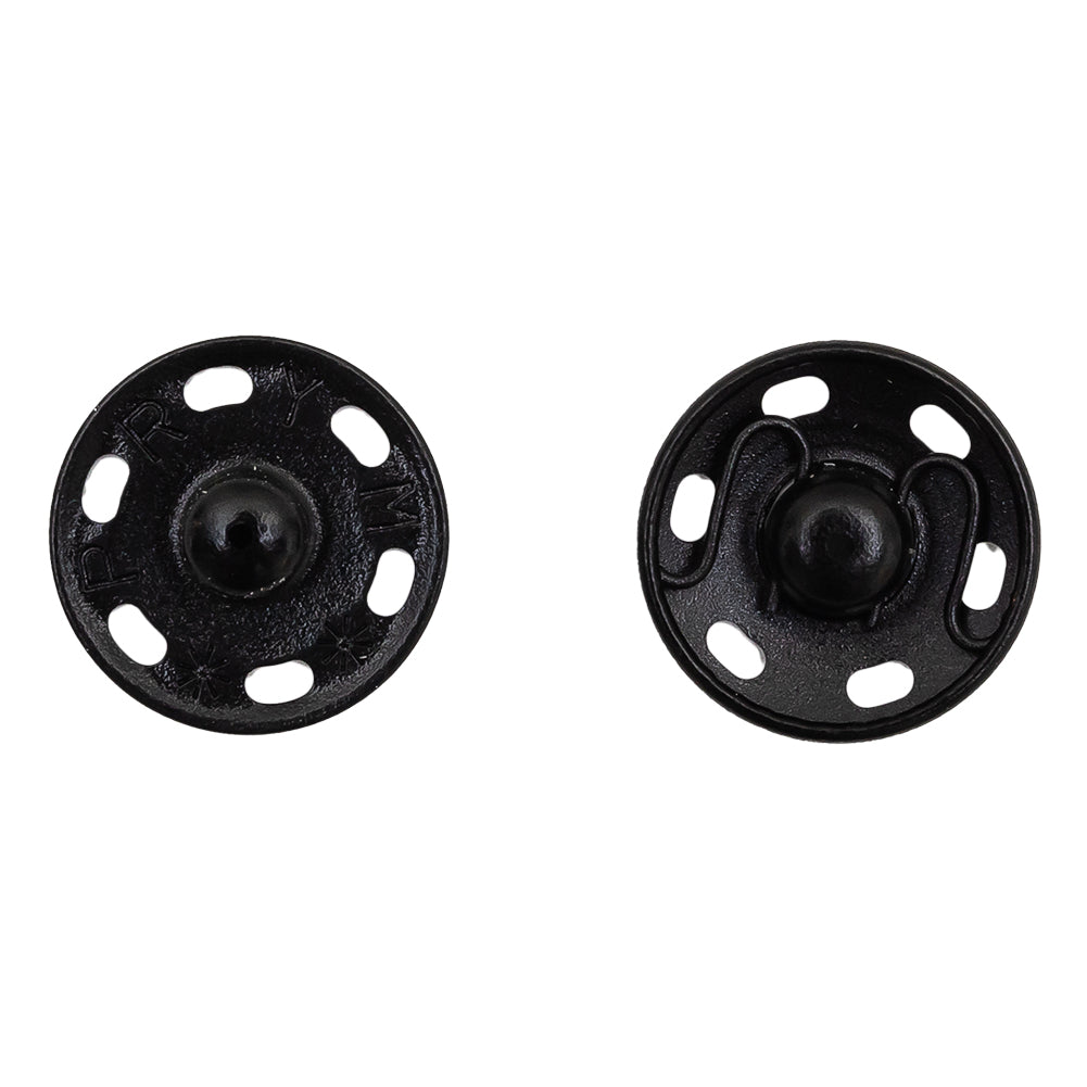 Dritz 4 Black Sew On Snaps - Size 10