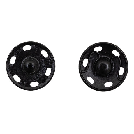 Dritz 4 Black Sew On Snaps - Size 10
