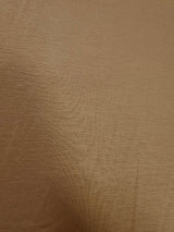 1 Yard Golden Tan Solid Rayon Spandex Jersey Knit Fabric 58 Inches Width
