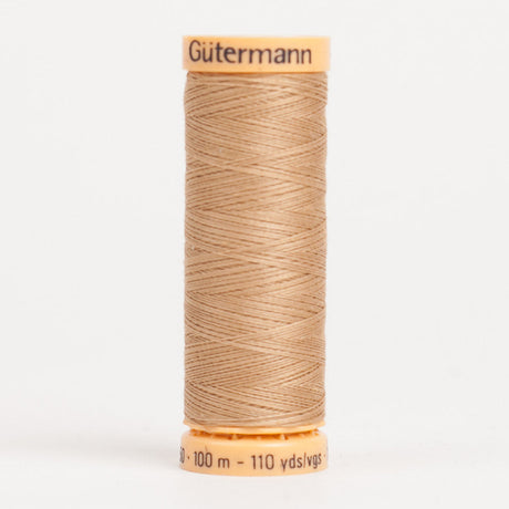 Gutermann Cotton Thread 100m - 2410 Light Brown