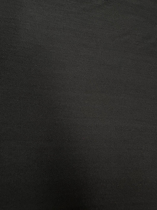 1 Yard Metal Gray Jersey Knit Rayon Spandex Fabric for Shirts, Pajamas, Activewear 58 Inches Width