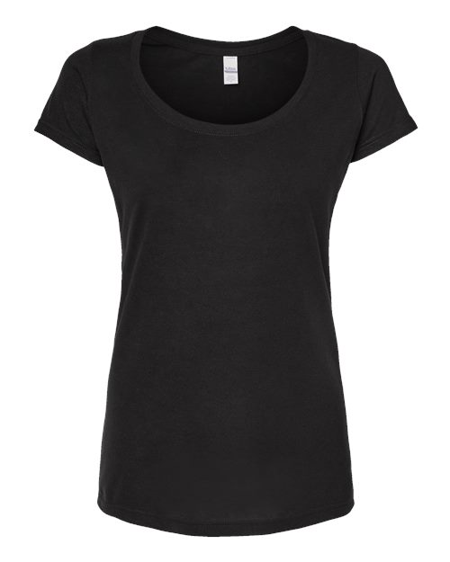 Women's Poly-Rich Scoop Neck T-Shirt