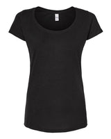 Women's Poly-Rich Scoop Neck T-Shirt