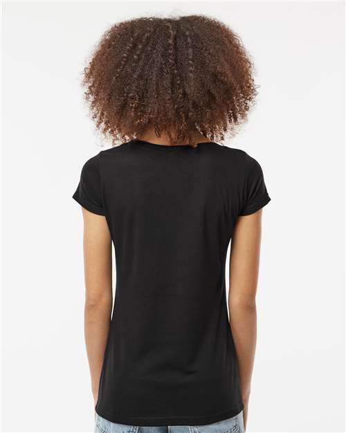 Women's Poly-Rich Scoop Neck T-Shirt